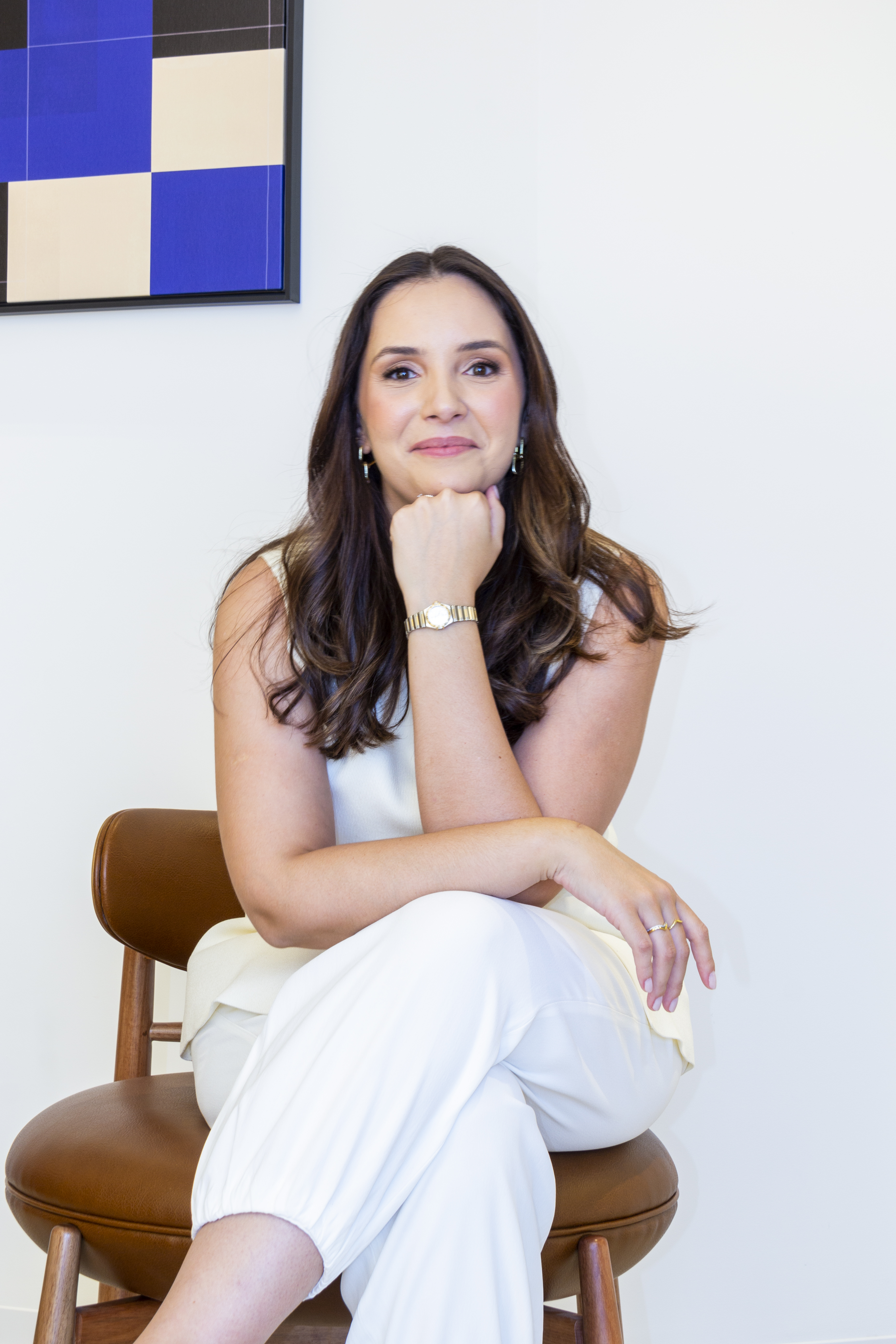 Dra. Bruna em atendimento